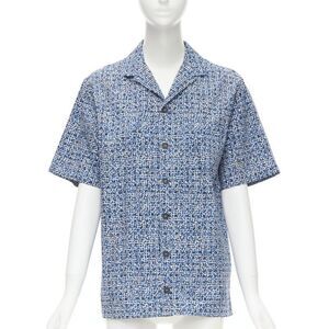 Bottega Veneta Speckle Camp Shirt